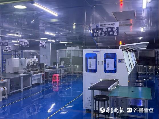 每7秒一片！山東海建輝智能科技以技術開發(fā)跑出觸控產(chǎn)品制造加速度